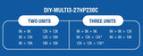 NEW 4th Gen 27K BTU DIY® 2-3 Zones