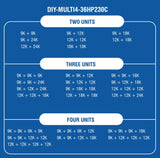 NEW 4th Gen 36K BTU DIY® 2-4 Zones